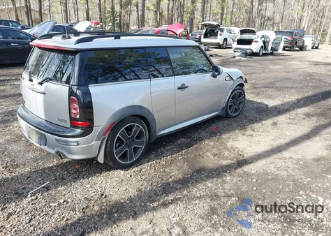 2011 Mini Cooper Clubman z USA, uszkodzony, nr VIN WMWZF3C56BTX82303